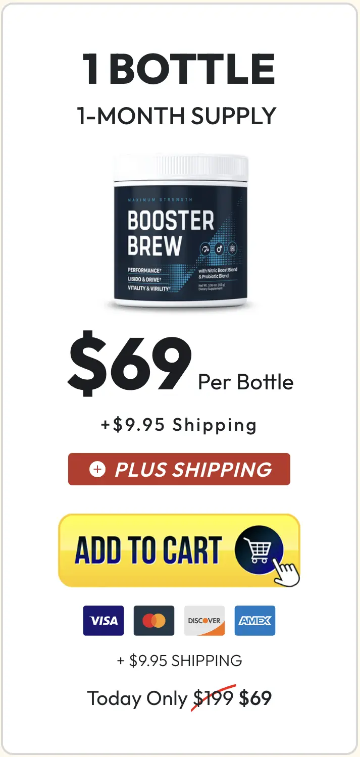 Booster Brew Buy One Bottle